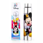 SKI Aqua Slim Single Wall Steel Bottle - 600ml - Mickey