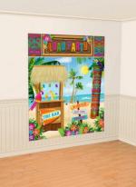 Tiki Times Tiki Scene Setter Pack of 5 for Luau/Hawaiian Theme Parties