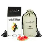 Aromahpure Premium Car Perfume Flakes with Activated Charcoal 50 gm - Watermelon Splash - Watermelon Air Purifier with Fresh Fragrances Car Air Freshener.(Pack of 1)