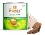 DR HONEY Honey Cold wax Hair removal wax best cold wax 600 gm wax