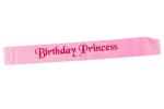 Hippity Hop Polyester Pink Happy Birthday Sash For Birthday Party