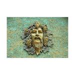 SHASWAT ART Jesus Christ Embossed Painting Sparkle Coated Self Adhesive Wallpaper Without Frame Digital Reprint 24 inch x 36 inch Painting