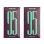 Darkins Dark Chocolate No Preservatives Hand Crafted and 100 Percent Vegan - 65 g (Pack of 2)