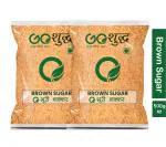 Goshudh Brown Sugar 1 kg (500g X 2 Pack)