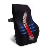 Bekvam Black Lumbar Support Pillow