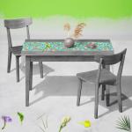 ArtzFolio Cut Piece | Table Runner for Dining & Center Table | Velvet Fabric | 12 x 60 inch (30 x 152 cms)