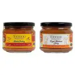 TOOOOD Royal Makhani Gravy and Momos Chutney No Colours, Artificial Flavours and No Added Preservatives - 300 g (pack of 2)