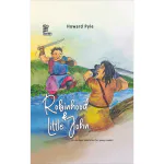 Unbound Script Robin Hood and Little John by Howard Pyle, Children's Book Hardcover