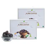 Green Leaf Dry Fruit Ajwa Dates 500 g (Pack of 2)