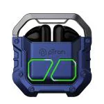 pTron Bassbuds Xtreme TWS Buds with Stereo Audio, 32Hrs Playtime, 13mm Driver, Low Latency & Unique Case Design (Blue/Black)