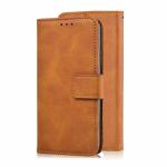 ClickCase Vintage Series For One Plus 6 Matte Tan Faux Leather Mobile Wallet Flip Cover
