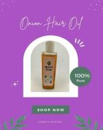 CRAFTY Farms Homemade Onion Hair Oil with Our Magical kitchen Ingredients
