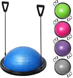 Biotronix Solution Forever Bosu Ball Stability Ball Balance Half Ball Dome Balance Trainer 58 cm