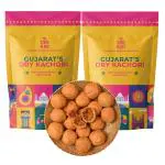 The State Plate Dry Gol Kachori | Namkeen | Stuffed with spicy masala - Pack of 2 (250 grams each)