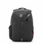 Harissons Bags Twin Reversible (2-in-1) Multicolor Polyester 14 inch Laptop Backpacks for Men and Women 16 L (HB1128BLACKGREY)