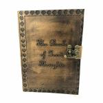 pranjals house Coffee Brown Leather Handmade Diary 100 Pages