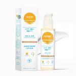 Hansel Bare Beauty Sun Expert Tint Hint Sunscreen Lotion For All Skins | SPF 50 Pa+++ | Protection Against UA/UB | Broad Spectrum | UV Matt Screen Protects Against Sunburn | 100ml