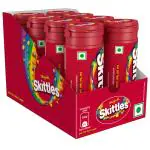Skittles Original Bite-Size Fruity Flavour Candies, Pack of 8, 30g