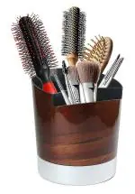 RJ ROJENO Liza Cozy Cutlery Holder Pen Stand Desk Organizer Brush Stand Wooden Finish.