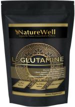 Naturewell Micronised L-Glutamine Powder Supplement Glutamine, 300 Gram
