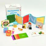 B4BRAIN Developmental Playbox(4-6 Months) Babies for Brain Development Designed by Experts