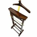 ROGER & MORIS Wooden Coat Stand With Drawers