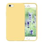 LIRAMARK Liquid Silicone Soft Back Cover Case for Apple iPhone 6 Plus / 6S Plus (Yellow)