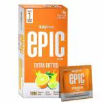 MANFORCE Epic Passion Extra Dotted Fruit Punch Flavoured with Disposable Pouch Condoms ,10Pcs