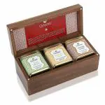 Octavius Loose Leaf Tea Gift Set | Elixir Collection - 3 Warming Wellness Loose Teas | Tea Gift Sets for Tea Lovers | Green Tea Sampler Gift Set Box - 150gm