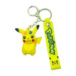 Fullkart Pokemon Silicon Rubber 3D Keychain with Lanyard Hook Design 6