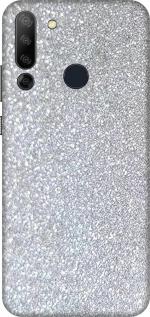SRG INFOTECH Htc Wildfire E3 Silver Vinyl Mobile Skin