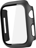 Temperia Tempered Glass Black Edge To Edge Screen Protector For Apple Watch Series 7- 41Mm
