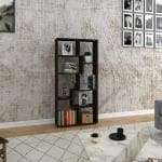 Anikaa Petra Engineered Wood Bookshelf Storage/Book Cabinet/Book Rack, 6 Shelves (Wenge, D. I. Y)