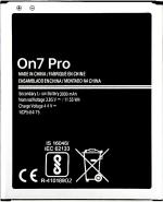 Mobcrown Mobile Battery for Samsung Galaxy On7 Pro 3000mAh