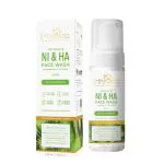Ertheveda Foaming Face Wash with Niacinamide, Hyaluronic & Kiwi Fruit Extracts - Controls Acne, Deep Exfoliation, Purifies Skin, Removes Dirt & Excess Oil - 100ml