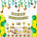 Untumble Baby Jungle Theme Swirls and Toppers Kit