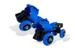 Jaspo Blue Cruze Quad Line Adjustable Roller Skates,6 Plus yrs