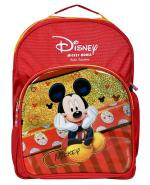 Kuber Industries Red Disney Mickey Mouse School Bag