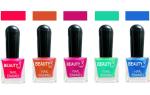 OUR Beauty Multicolor  High Quality Quick Dry Long Lasting Hd Colors Nail Polish Yt91, 40 ml (Set Of 5)
