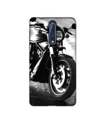 Casotec Cool Harley Davidson Design Printed Silicon Soft TPU Back Case Cover for Nokia 9