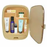 Multipurpose Bathroom Cabinet | New Look and Modern Cabinet with Megnatic Door Lock and Toothbrush Holding Drawer for Home and Office (Brown)