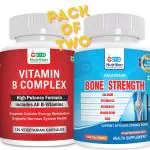 Pronutrition Vitamin B Complex + Bone Strength (Pack of 2)