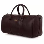 JARZO SOFT BAGS Leather Travel Duffel Bag | Hand Duffel Bag | Bronze