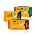 Femi9 Ultra thin Cotton Pads for women Combo Pack (280mm,320mm,410mm) | High Absorbency Sanitary Pad | Rashes Free Pads | Itching Free Pads | Eco Friendly Pads
