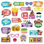 Festiko Happy Friendship Day PhotoBooth Props, Decoration Supplies, Friendship Day Decoration Supplies