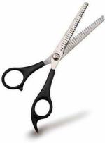 Organim Care Products Barber Scissors Black Stainless Steel