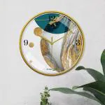 RANDOM 12 Inch Classic & Modern Stylish Tic Toc Movement Print Dial Wall Clock For Home