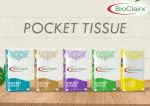 BIOCLAIRX POCKET TISSUE-80 gm