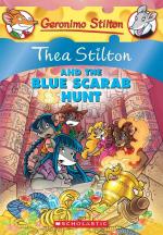 Thea Stilton 11- Thea Stilton and The Blue Scarab Hunt Paperback - Geronimo Stilton, Scholastic (5 December 2018)