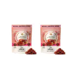 Al Barakah Khalas Dates 400g X 2 (Combo of 2) | Delicious and Nutritious Khajur/Khajoor Dryfruit | All Natural, No Preservatives, No Added Sugar, Gluten Free, Vegan, Non GMO | by Handful of Health